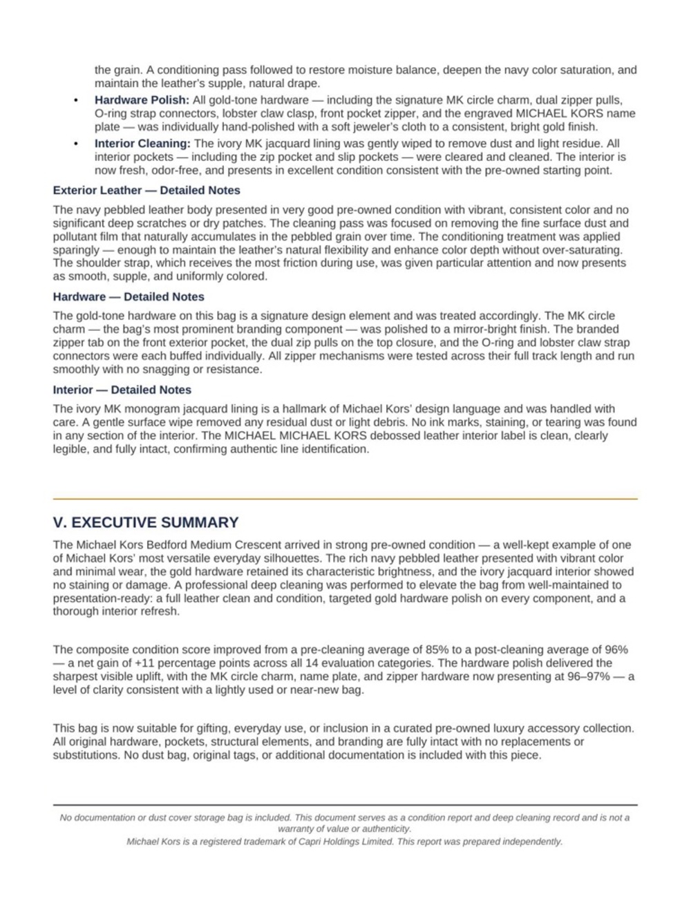 Cole Haan Heritage Village Double Handle Front Zip Tote British Tan Pebbled - Picture 11 of 11